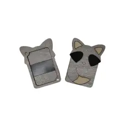 Wooden needle case KF056/8
