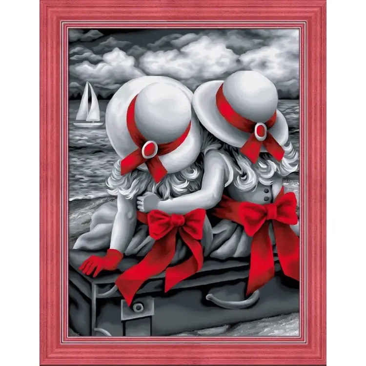 Sisters 30*40 cm AM1614