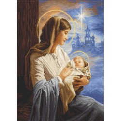 Saint Mary and The Child 18x25cm SG617