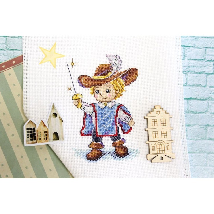 Cross stitch kit  "Musketeer" SM-730