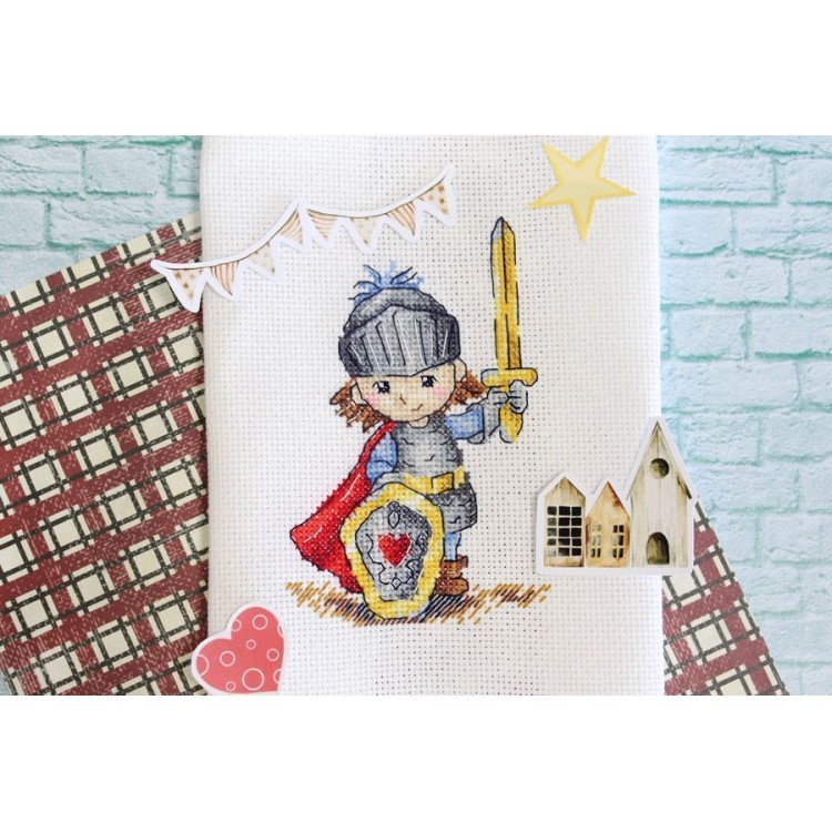 Cross stitch kit  "Knight" SM-731