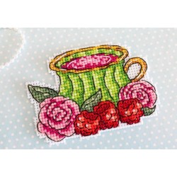 Cross stitch kit  "Tea fantasy.Magnets" SR-842