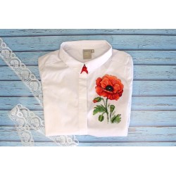 Cross stitch kit  "Red poppy" SV-541