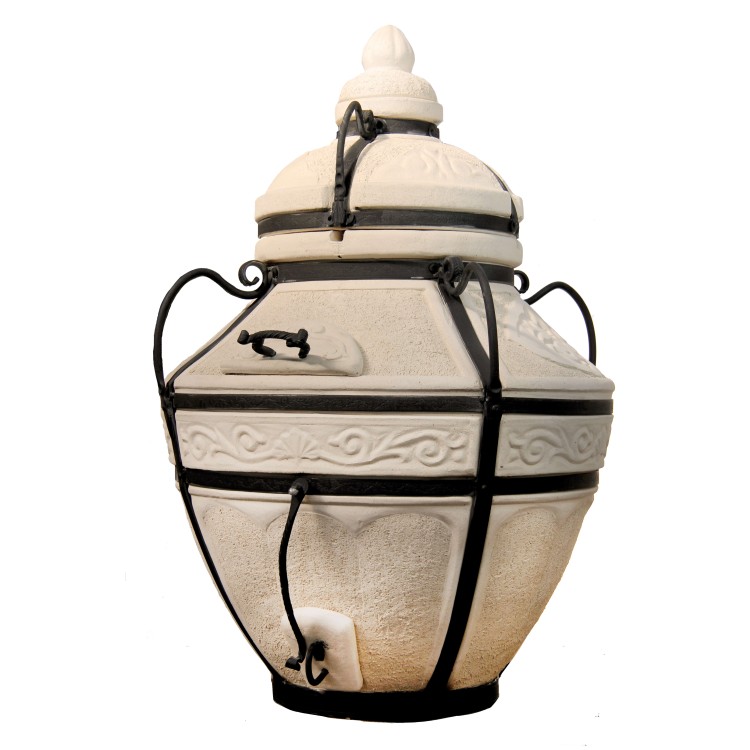 Tandoor with hinged lid T/ALADDIN-L