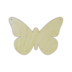 Plywood blank  "Butterfly" size: 15х10.5 х0.4 cm AM777703F