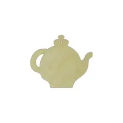 Plywood blank  "Kettle" size: 10х8.5х0.4 cm AM777715F