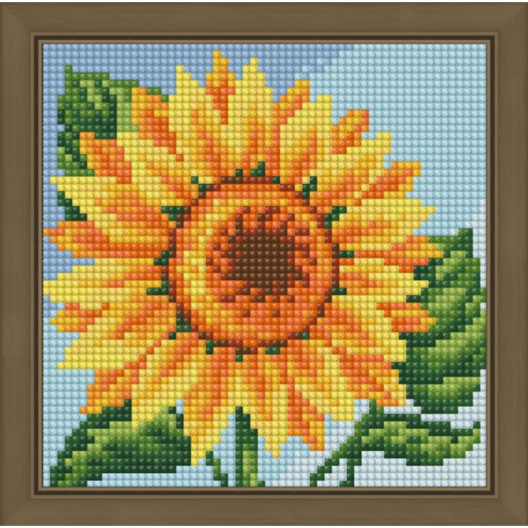Diamond painting kit "Young sunflower" AM1635