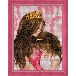 Diamond painting kit "My princess" AM1691