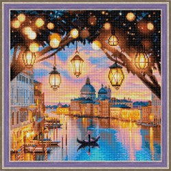 Diamond painting kit "Evening Venice" AM1782