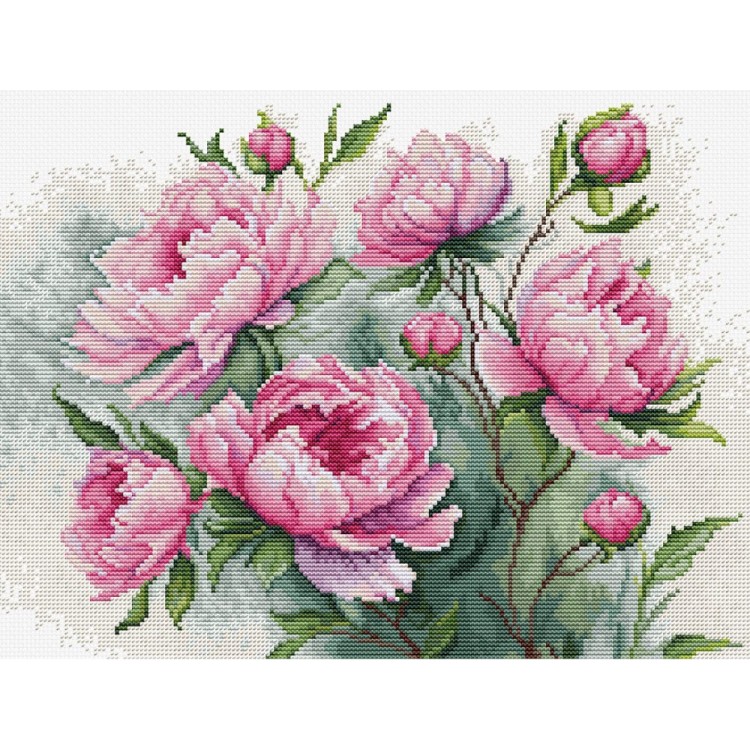 The Charm of Peonies 29x22cm SB7019