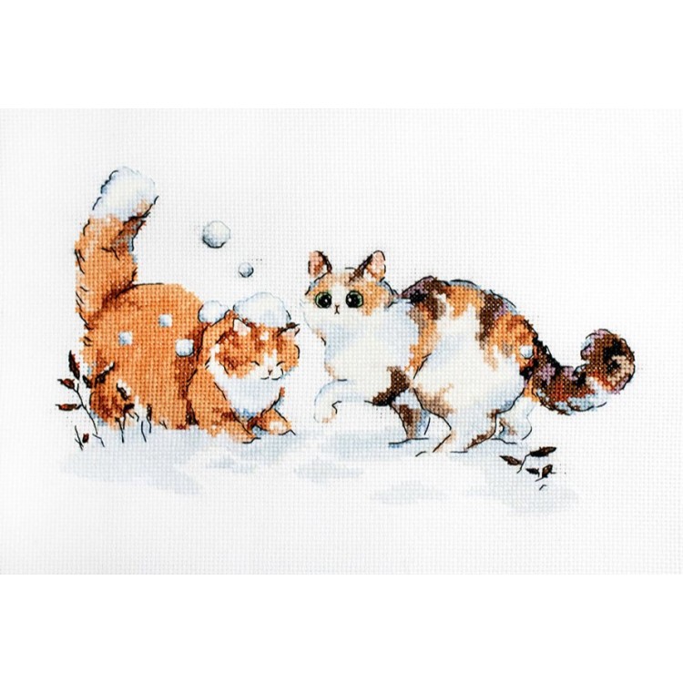 Winter Kitties 21x13 cm SLETIL8813