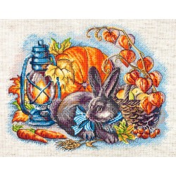 Autumn with a rabbit 25x20 cm SLETIL8998