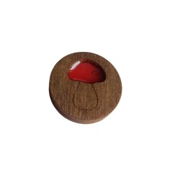 Magnetic needle holder with epoxy resin. Mushroom KF059/100