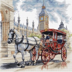 Carriage Ride 35x35cm SBU5040