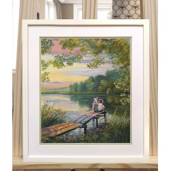 Cross stitch kit "Carefree childhood" S1577