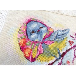 Cross stitch kit "Elegant titmouse" SM-728