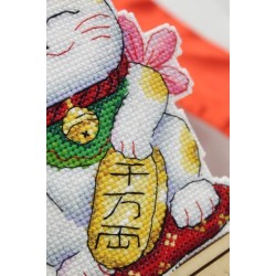 Cross stitch kit "Maneki-neko" SR-886