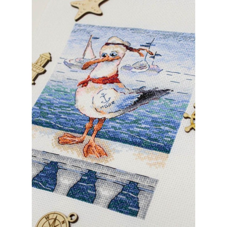 Cross stitch kit "Brave Sailor" SM-748