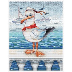 Cross stitch kit "Brave Sailor" SM-748