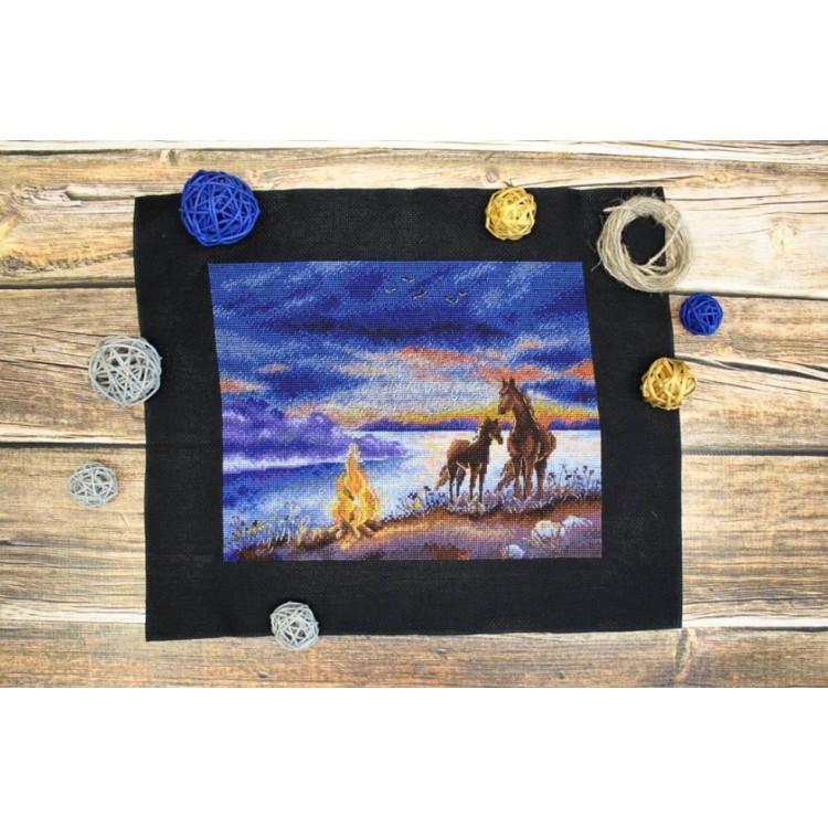 Cross stitch kit "Summer night" SNV-819