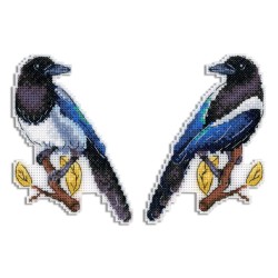 Cross stitch kit "Magpie" SR-882