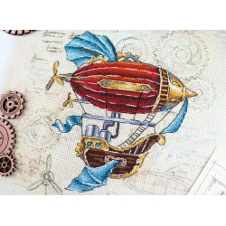 Cross stitch kit "Fantastic airship" SRK-854