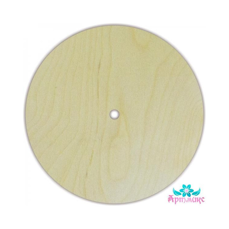 Plywood watch blank No. 13, size: d 22 cm, thick. 4mm  AM777111F
