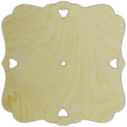 Plywood blank  size: 22х22х0,4  AM777122F