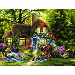 Fairytale House 40x50 cm A121