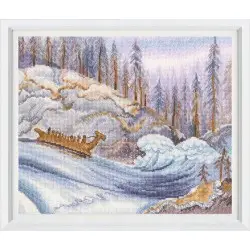Cross-stitch kits "River of Time" RTOM990