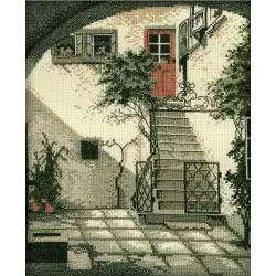 Cross-stitch kit  "Delicate Wicket" RTOR140