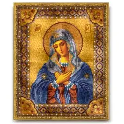 Icon beaded embroidery kit "Our Lady of Tenderness" RTORB-153