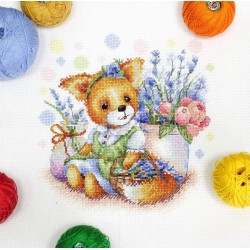 Cross stitch kit "Lavender dreams" SNV-827