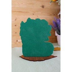 Cross-stich on wooden base "Garden beauty" SO-097