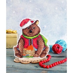 Cross stitch kit "Treats for the bear" SR-906