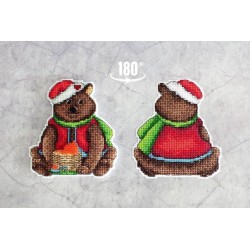 Cross stitch kit "Treats for the bear" SR-906