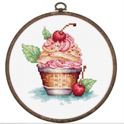 Cherry Ice Cream 8x9cm SBC104