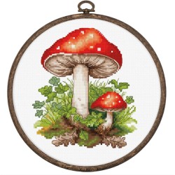 Amanita Muscaria 11x13cm SBC232