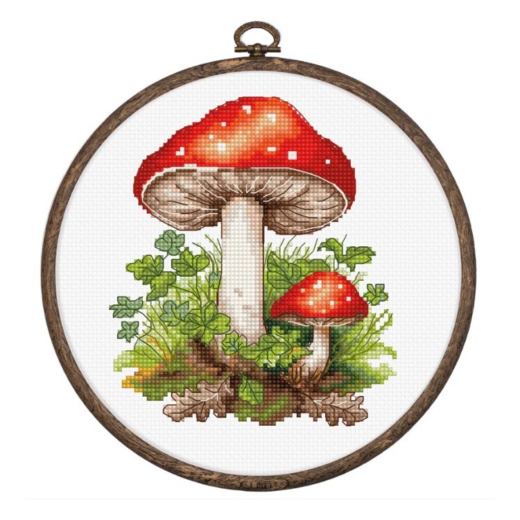 Amanita Muscaria 11x13cm SBC232