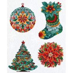 Christmas Decorations 10x15cm SJK042