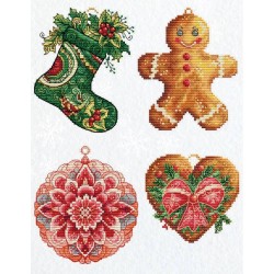 Winter Decorations 10x12cm SJK043