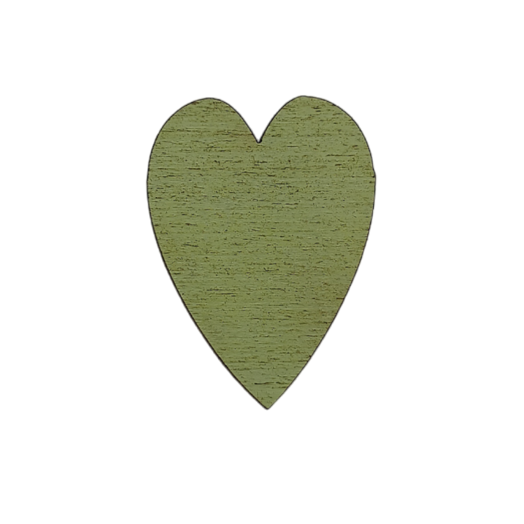 Magnetic needle holder. Green heart KF059/61G