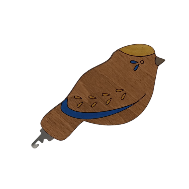 Needle treader Bird blue KF070/1-1