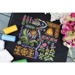 Cross-stitch kit "Sampler. Night" SNV-890