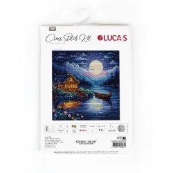 Cross Stitch Kit  Spring Night 24x24cm SB701