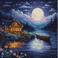 Cross Stitch Kit  Spring Night 24x24cm SB701