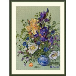 Irises and Wildflowers 25x35 SK249