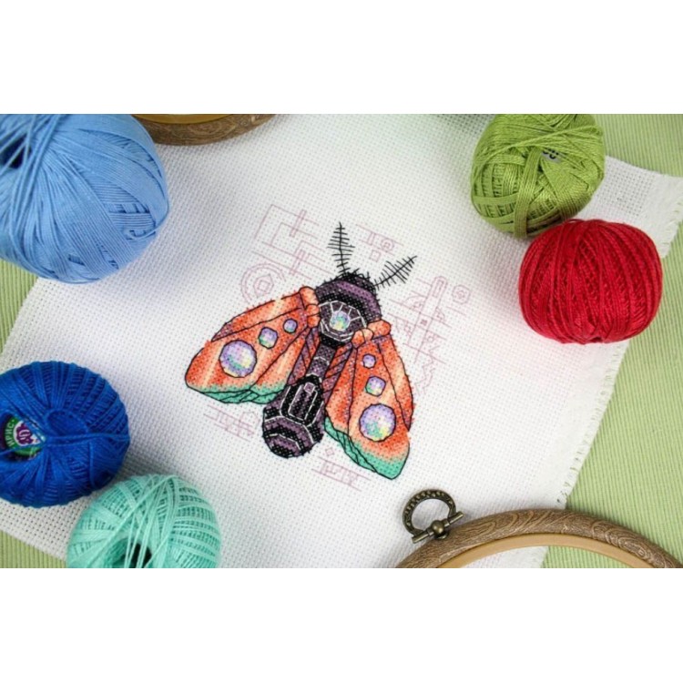 Cross stitch kit "Hawkmoth. Steampunk" SM-771