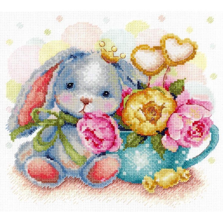 Cross stitch kit "Peony dreams" SNV-826