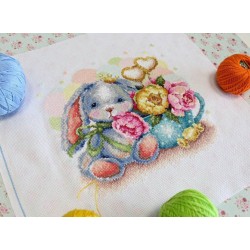 Cross stitch kit "Peony dreams" SNV-826